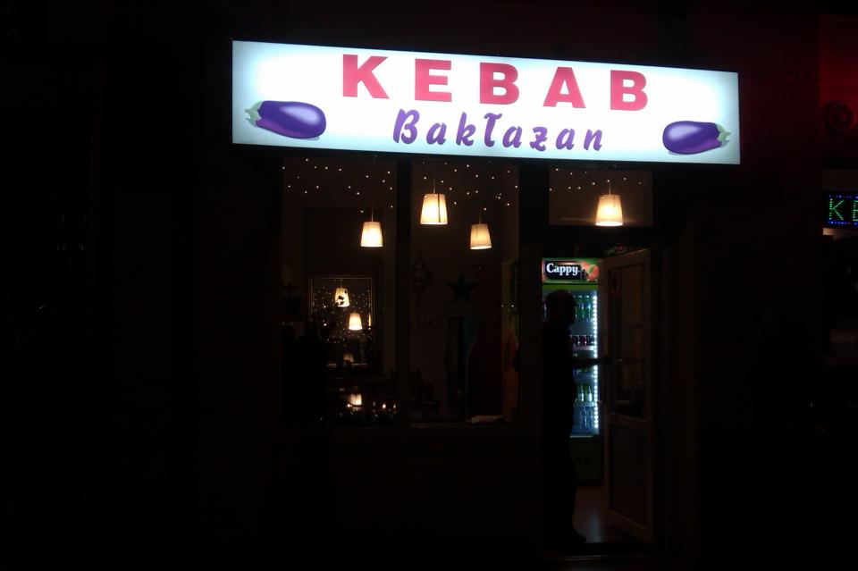 Kebab Bakłażan
