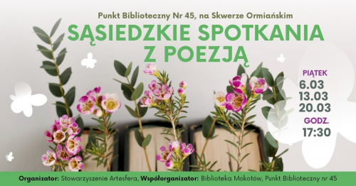 Sąsiedzkie spotkania z poezją