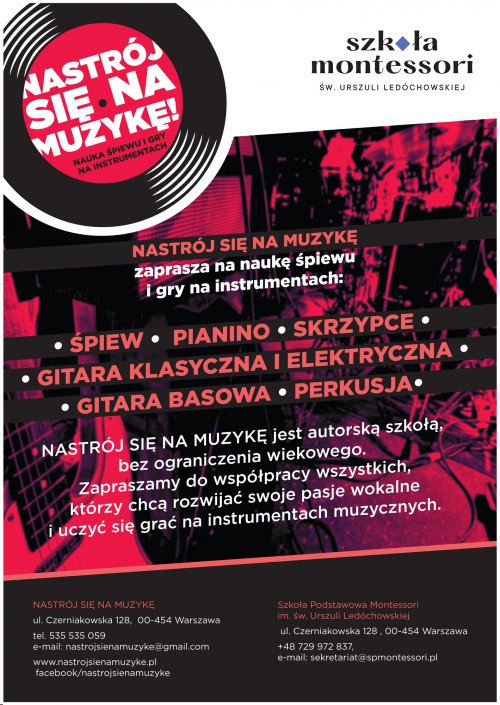 Szkoła Muzyczna ,,Nastrój się na Muzykę.