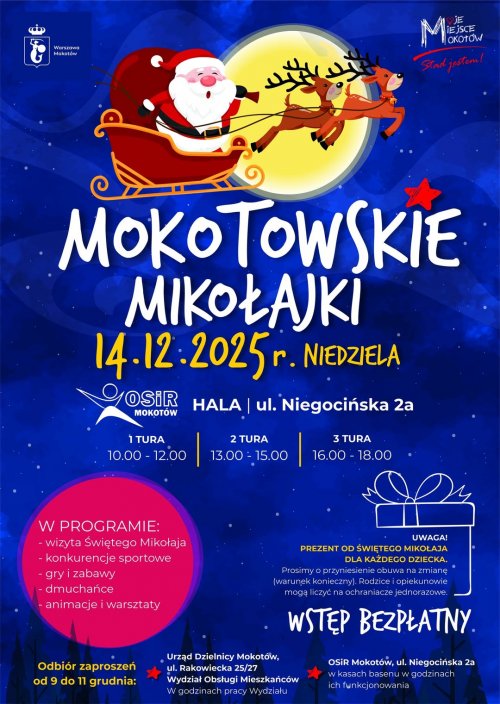 Mokotowskie Mikołajki na Sportowo 2025