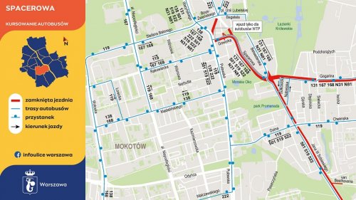 Autobusy już jeżdżą Goworka i Spacerową