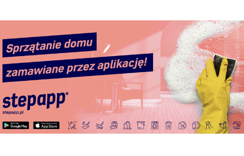 W Stepapp zamówisz sprzątanie domu przez aplikację!