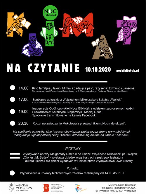 Noc Bibliotek na Tynieckiej