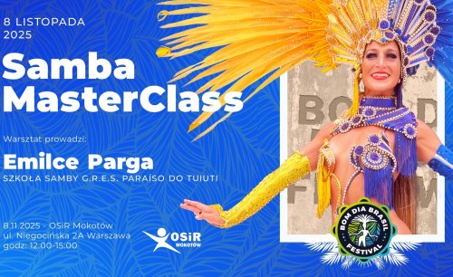 Samba MasterClass z Emilce Parga z g.r.e.s Paraiso de Tuiti