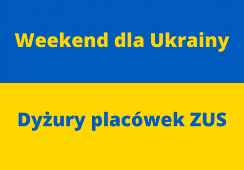 Weekend dla Ukrainy