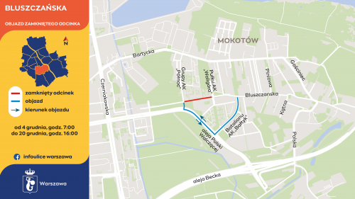 Remont ulicy Bluszczańskiej