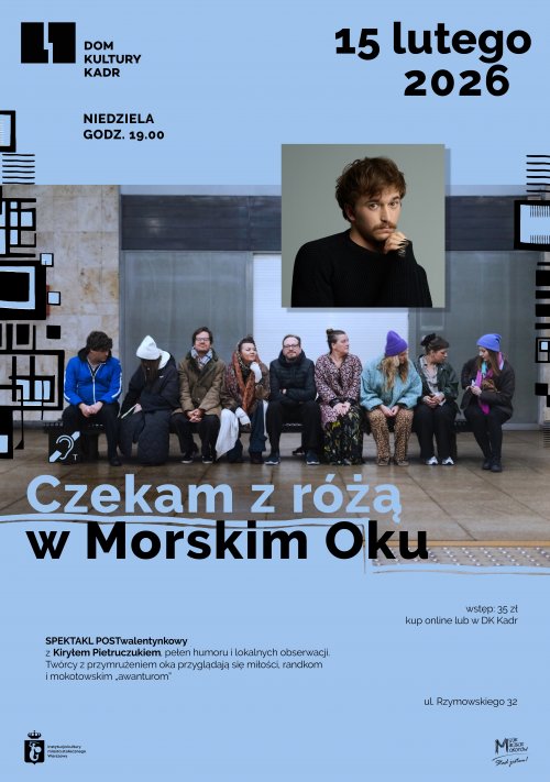 Czekam z różą w Morskim Oku