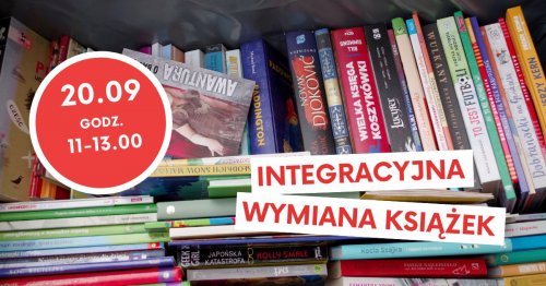 Integracyjna wymiana książek na Skwerze Ormiańskim