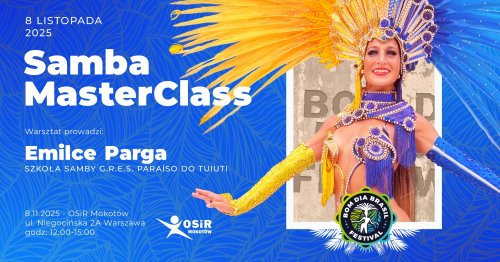 Samba MasterClass z Emilce Parga z g.r.e.s Paraiso de Tuiti