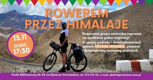 Rowerem przez Himalaje, Seniorzy na rowery