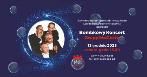 Bombkowy koncert Grupy MoCarta