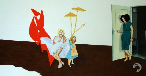 Pracownia Magdy Bielesz / spotkanie z artystką z cyklu Służewskie Spacery ze sztuką