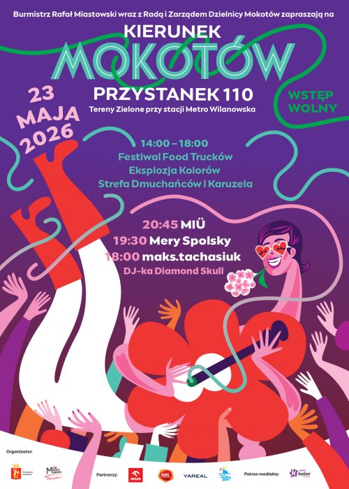 Kierunek Mokotów - przystanek 110
