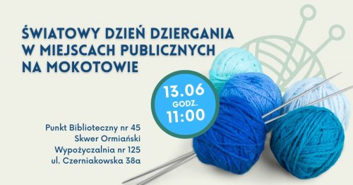 Światowy Dziergania w Miejscach Publicznych