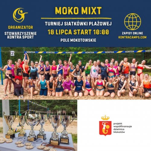 Turniej Moko Mixt siatkówki plażowej