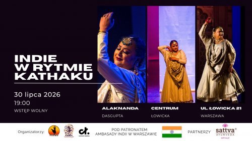 Indie w rytmie kathaku - pokaz tańca Alaknandy Dasgupty