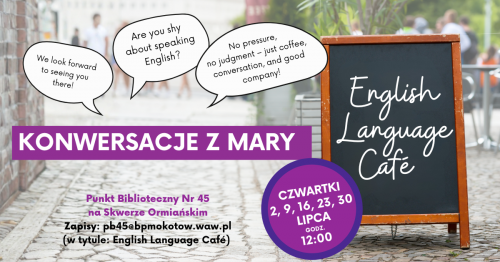 Kafejka z Mary – konwersacje po angielsku