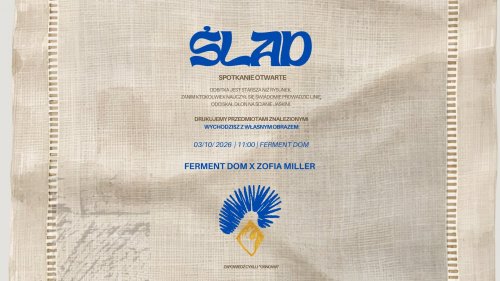 „ŚLAD” - warsztaty 
