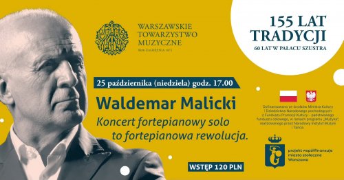 Fortepianowa rewolucja w wykonaniu Waldemara Malickiego