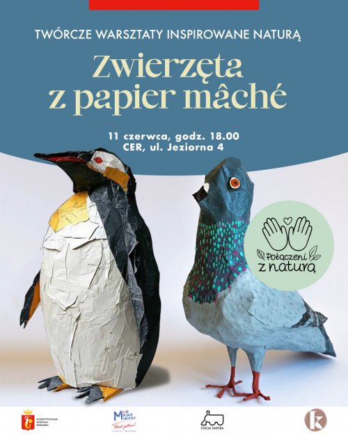 Zwierzęta z papier mâché – warsztaty twórcze inspirowane naturą