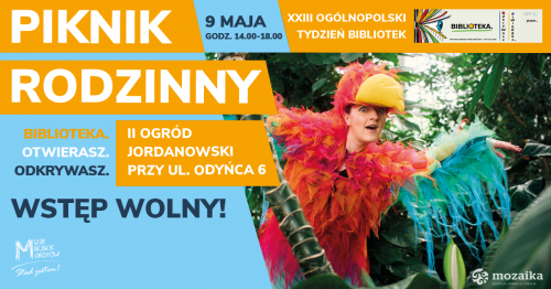 Piknik z okazji Tygodnia Bibliotek