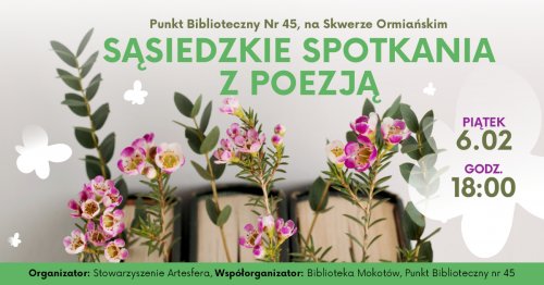 Sąsiedzkie spotkania z poezją