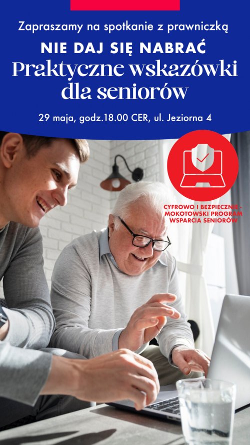 Nie daj się nabrać - praktyczne wskazówki dla seniorów