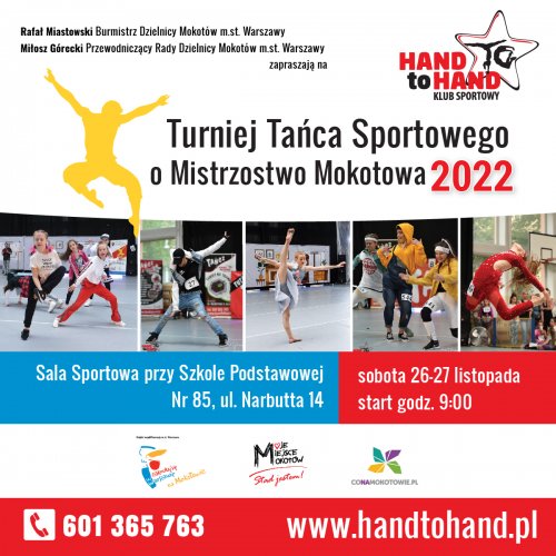 Turniej Tańca Sportowego o Mistrzostwo Mokotowa 2022